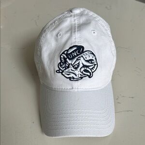 UNC White Baseball Cap
